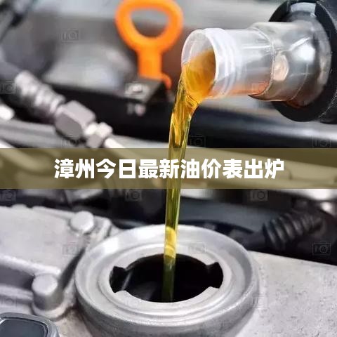 漳州今日最新油价表出炉