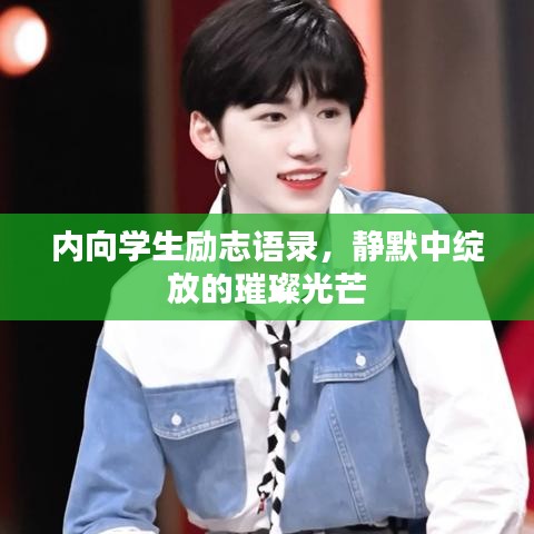 内向学生励志语录，静默中绽放的璀璨光芒