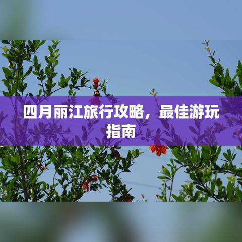 四月丽江旅行攻略，最佳游玩指南