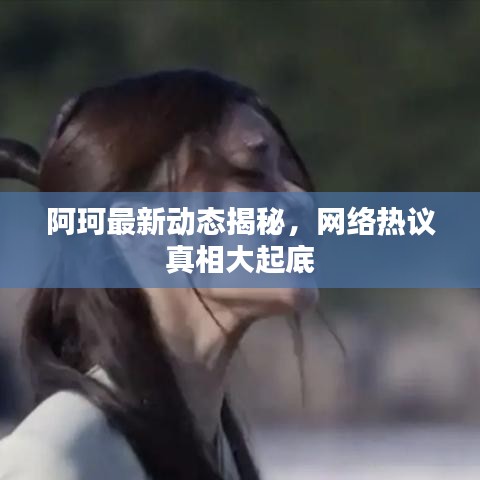 阿珂最新动态揭秘，网络热议真相大起底