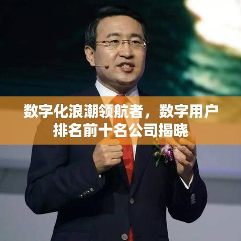 数字化浪潮领航者，数字用户排名前十名公司揭晓