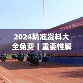 2024精准资料大全免费|重要性解释落实方法