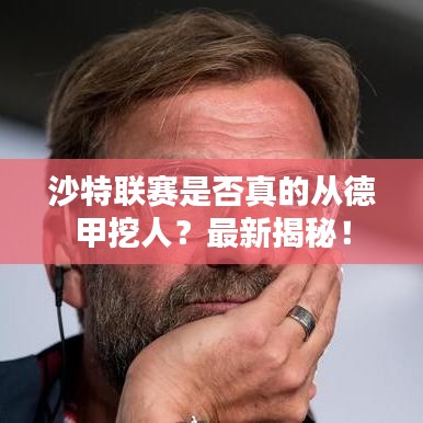 沙特联赛是否真的从德甲挖人？最新揭秘！