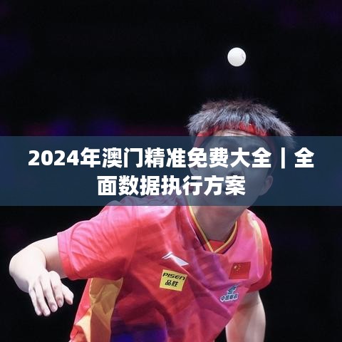 2024年澳门精准免费大全｜全面数据执行方案