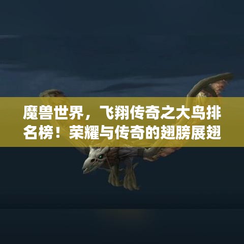 魔兽世界，飞翔传奇之大鸟排名榜！荣耀与传奇的翅膀展翅高飞！