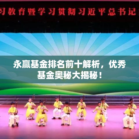 永赢基金排名前十解析，优秀基金奥秘大揭秘！