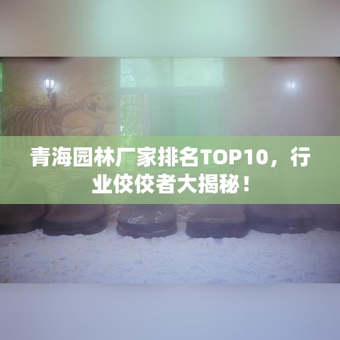 青海园林厂家排名TOP10，行业佼佼者大揭秘！