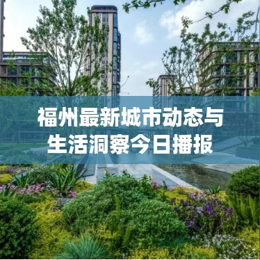 福州最新城市动态与生活洞察今日播报