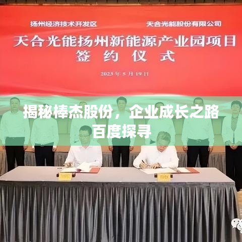 揭秘棒杰股份,企业成长之路百度探寻