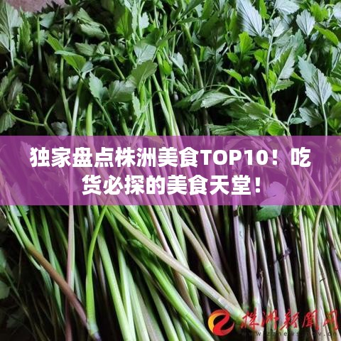 独家盘点株洲美食TOP10！吃货必探的美食天堂！