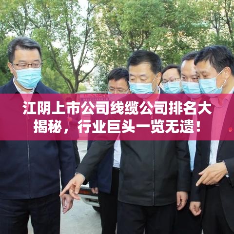 江阴上市公司线缆公司排名大揭秘，行业巨头一览无遗！