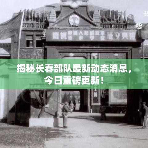 揭秘长春部队最新动态消息，今日重磅更新！