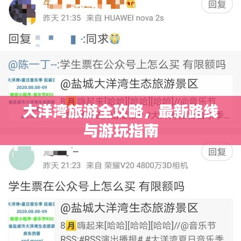 大洋湾旅游全攻略，最新路线与游玩指南