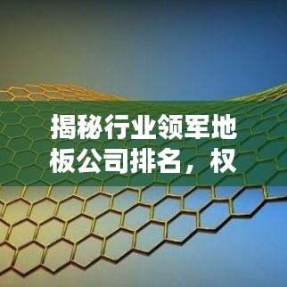 揭秘行业领军地板公司排名，权威榜单不容错过！