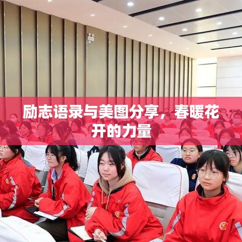 励志语录与美图分享,春暖花开的力量