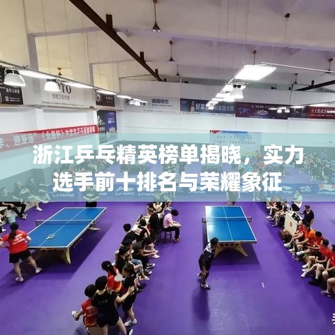 浙江乒乓精英榜单揭晓，实力选手前十排名与荣耀象征