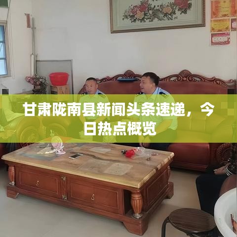 甘肃陇南县新闻头条速递,今日热点概览