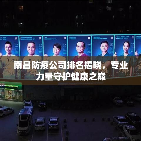 南昌防疫公司排名揭晓，专业力量守护健康之巅