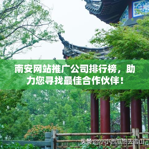 南安网站推广公司排行榜，助力您寻找最佳合作伙伴！