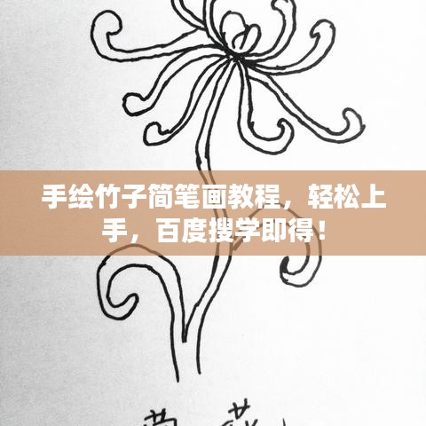 手绘竹子简笔画教程，轻松上手，百度搜学即得！