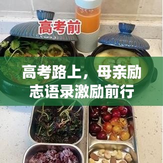 高考路上,母亲励志语录激励前行