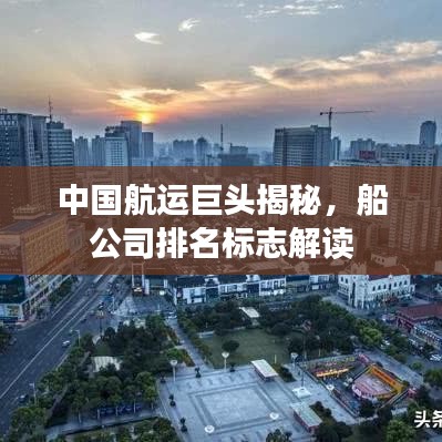 中国航运巨头揭秘,船公司排名标志解读