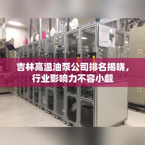 吉林高温油泵公司排名揭晓，行业影响力不容小觑