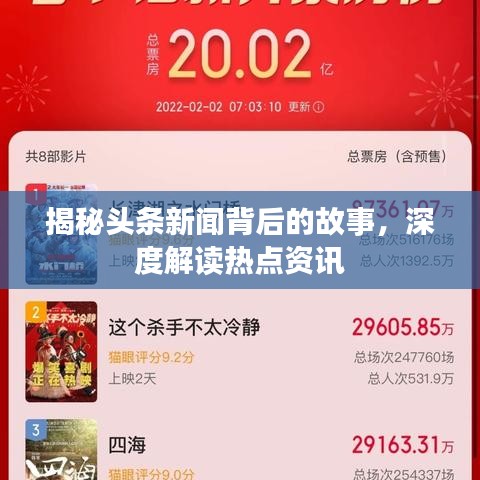 揭秘头条新闻背后的故事，深度解读热点资讯