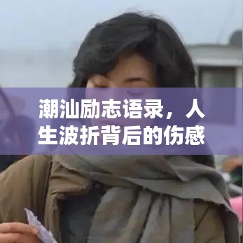 潮汕励志语录,人生波折背后的伤感与坚韧力量