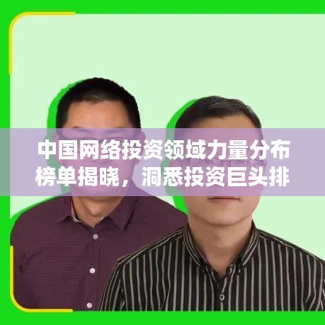 中国网络投资领域力量分布榜单揭晓，洞悉投资巨头排名！