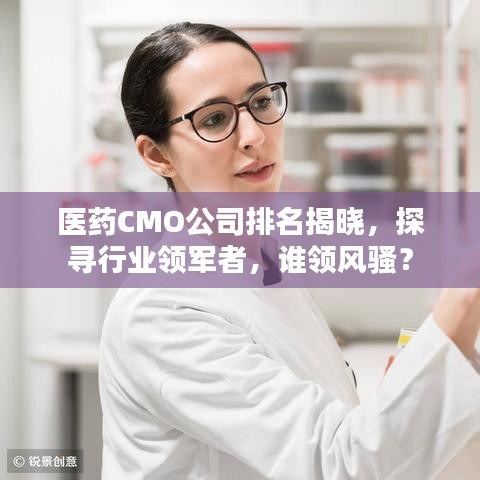 医药CMO公司排名揭晓，探寻行业领军者，谁领风骚？