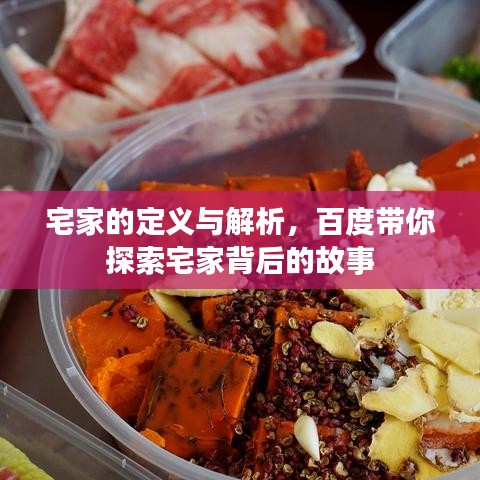 宅家的定义与解析，百度带你探索宅家背后的故事