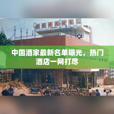 中国酒家最新名单曝光，热门酒店一网打尽