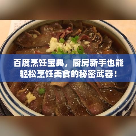 百度烹饪宝典，厨房新手也能轻松烹饪美食的秘密武器！