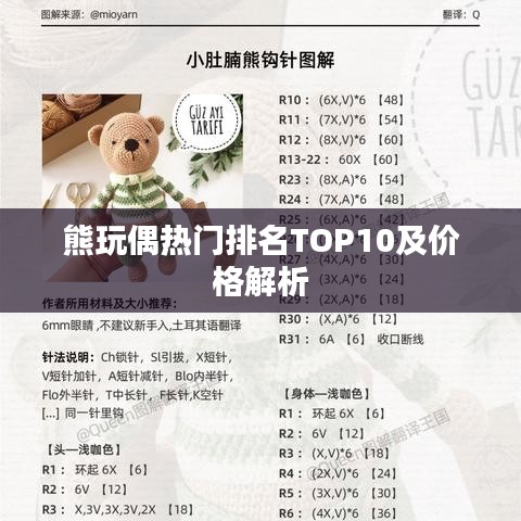 熊玩偶热门排名TOP10及价格解析