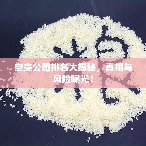 空壳公司排名大揭秘,真相与风险曝光!