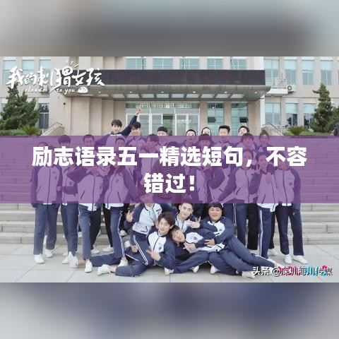 励志语录五一精选短句，不容错过！