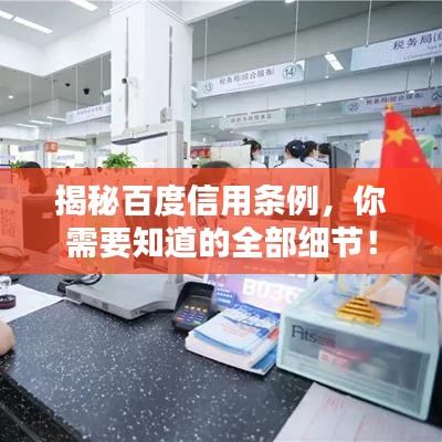 揭秘百度信用条例，你需要知道的全部细节！