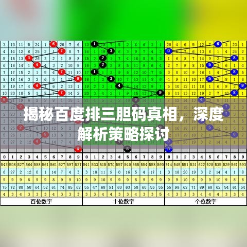 揭秘百度排三胆码真相，深度解析策略探讨