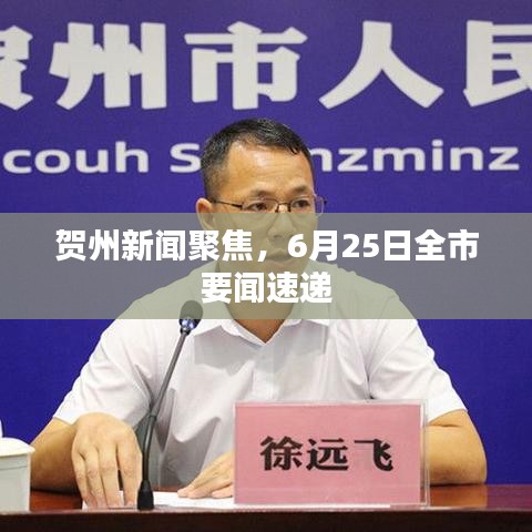 贺州新闻聚焦，6月25日全市要闻速递