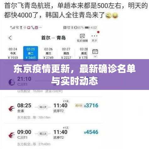 东京疫情更新，最新确诊名单与实时动态