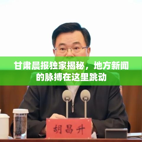 甘肃晨报独家揭秘，地方新闻的脉搏在这里跳动