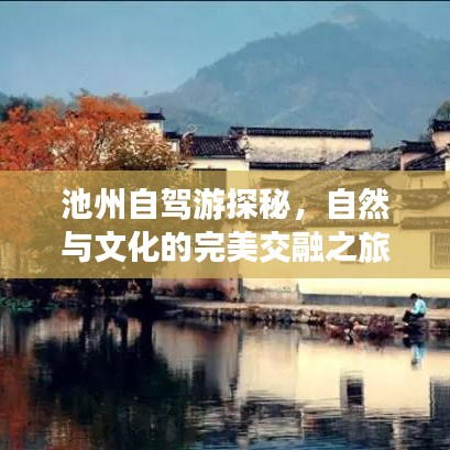 池州自驾游探秘，自然与文化的完美交融之旅