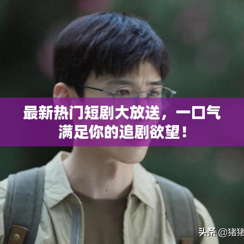 最新热门短剧大放送，一口气满足你的追剧欲望！