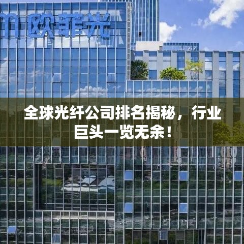 全球光纤公司排名揭秘，行业巨头一览无余！