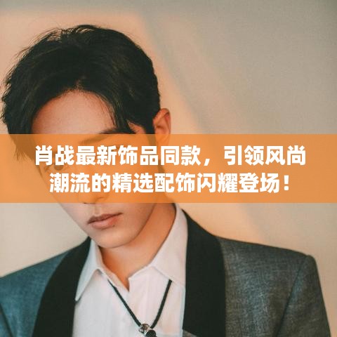 肖战最新饰品同款,引领风尚潮流的精选配饰闪耀登场!