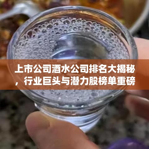 上市公司酒水公司排名大揭秘，行业巨头与潜力股榜单重磅出炉！