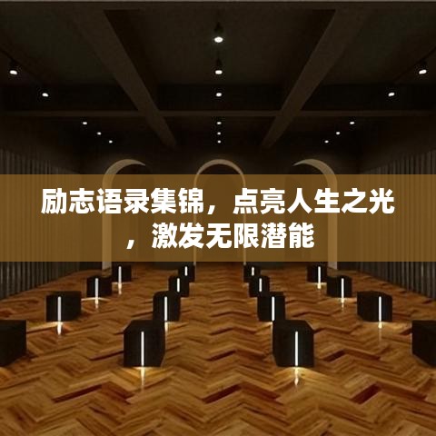 励志语录集锦，点亮人生之光，激发无限潜能