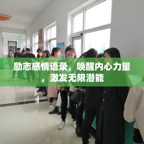 励志感情语录，唤醒内心力量，激发无限潜能