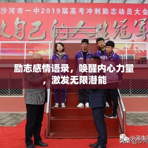 励志感情语录,唤醒内心力量,激发无限潜能